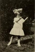 An illustration from Rhythmic action plays and dances; a book of original games and dances, arranged progressively, to Mother Goose and other action songs, with a teaching introductory; for the kindergarten, primary schools, playground and gymnasium (1915)