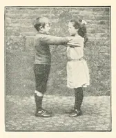 An illustration from Rhythmic games and dances for children (1914)