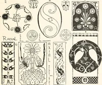 An illustration from Rhythmic shape; a text-book of design (1920)