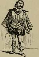 An illustration from Richard Wagner en caricatures : 130 reproductions de caricatures françaises, allemandes, anglaises, italiennes, portraits : autographes (lettre et musique) dessins originaux de J. Blass, Moloch et Tiret-Bognet (1892)
