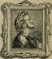 An illustration from Richard Wagner en caricatures : 130 reproductions de caricatures françaises, allemandes, anglaises, italiennes, portraits : autographes (lettre et musique) dessins originaux de J. Blass, Moloch et Tiret-Bognet (1892)