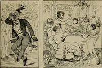 An illustration from Richard Wagner en caricatures : 130 reproductions de caricatures françaises, allemandes, anglaises, italiennes, portraits : autographes (lettre et musique) dessins originaux de J. Blass, Moloch et Tiret-Bognet (1892)