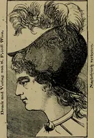 Picture 162 of 165 from Richard Wagner en caricatures : 130 reproductions de caricatures françaises, allemandes, anglaises, italiennes, portraits : autographes (lettre et musique) dessins originaux de J. Blass, Moloch et Tiret-Bognet (1892), leaf 327