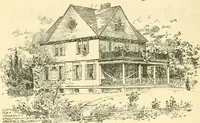 An illustration from Richey's guide and assistant for carpenters and mechanics : a work of practical information, giving almost every geometrical and practical problem likely to arise in the work of the carpenter, and quick and easy methods for their solution : the use of the steel square, etc., tables showing strength and weight of materials, methods of framing, useful recipes, etc., etc. (1894)