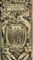 An illustration from Ricreationi amorose de gli Academici Gelati di Bologna (1590)