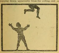 An illustration from Riddles and drawing-room magic : humor for quick and dull wits (1907)