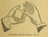 An illustration from Riddles and drawing-room magic : humor for quick and dull wits (1907)