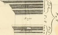 An illustration from Riflessioni sulla pretesa scoperta del sopraornato Toscano : espostaci dall'autore dell'opera degli anfiteatri, e singolarmente del Veronese (1730)