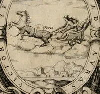 An illustration from Rime de gli academici Eterei dedicate alla Serenissima Madama Margherita di Vallois, dvchessa di Savoia (1567)