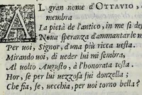 An illustration from Rime di m. Francesco Coppetta de' Beccvti, pervgino (1580)