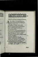 An illustration from Rime di M. Francesco Cabvracci da Immola (1580)