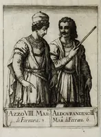 Picture 8 of 19 from Ritratti de sermi. principi d'Este sigri. di Ferrara : con l'aggionta de loro fatti più memorabili ridotti in sommario (1641), leaf 20