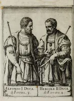 Picture 18 of 19 from Ritratti de sermi. principi d'Este sigri. di Ferrara : con l'aggionta de loro fatti più memorabili ridotti in sommario (1641), leaf 52