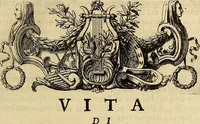 An illustration from Ritratti di alcuni celebri pittori del secolo XVII (1731)