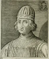 An illustration from Ritratti et elogii di capitani illustri (1635)