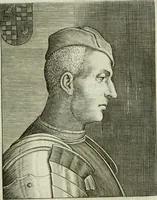 An illustration from Ritratti et elogii di capitani illustri (1635)