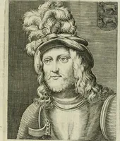 An illustration from Ritratti et elogii di capitani illustri (1635)