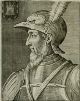 An illustration from Ritratti et elogii di capitani illustri (1635)