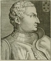 An illustration from Ritratti et elogii di capitani illustri (1635)