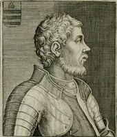 An illustration from Ritratti et elogii di capitani illustri (1635)