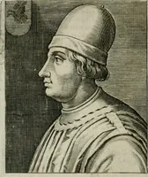 An illustration from Ritratti et elogii di capitani illustri (1635)