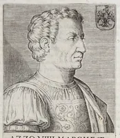 Picture 3 of 23 from Ritratti et elogii di capitani illustri : che ne' secoli moderni hanno gloriosamente guerreggiato. (1647), leaf 27
