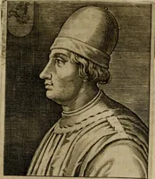 An illustration from Ritratti et elogij di capitani illustri : che ne' secoli moderni hanno gloriosamente guerreggiato (1647)