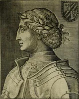 An illustration from Ritratti et elogij di capitani illustri : che ne' secoli moderni hanno gloriosamente guerreggiato (1647)