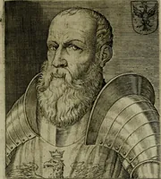 An illustration from Ritratti et elogij di capitani illustri : che ne' secoli moderni hanno gloriosamente guerreggiato (1647)