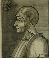An illustration from Ritratti et elogij di capitani illustri : che ne' secoli moderni hanno gloriosamente guerreggiato (1647)