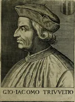 An illustration from Ritratti et elogij di capitani illustri : che ne' secoli moderni hanno gloriosamente guerreggiato (1647)