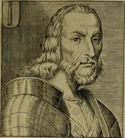 An illustration from Ritratti et elogij di capitani illustri : che ne' secoli moderni hanno gloriosamente guerreggiato (1647)