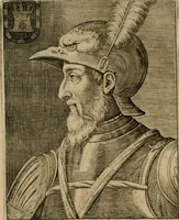 An illustration from Ritratti et elogij di capitani illustri : che ne' secoli moderni hanno gloriosamente guerreggiato (1647)