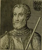 An illustration from Ritratti et elogij di capitani illustri : che ne' secoli moderni hanno gloriosamente guerreggiato (1647)