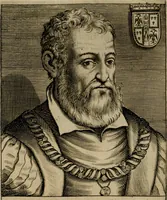 An illustration from Ritratti et elogij di capitani illustri : che ne' secoli moderni hanno gloriosamente guerreggiato (1647)
