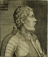 An illustration from Ritratti et elogij di capitani illustri : che ne' secoli moderni hanno gloriosamente guerreggiato (1647)