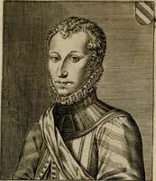 An illustration from Ritratti et elogij di capitani illustri : che ne' secoli moderni hanno gloriosamente guerreggiato (1647)