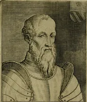 An illustration from Ritratti et elogij di capitani illustri : che ne' secoli moderni hanno gloriosamente guerreggiato (1647)