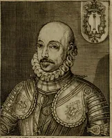 An illustration from Ritratti et elogij di capitani illustri : che ne' secoli moderni hanno gloriosamente guerreggiato (1647)