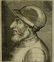 An illustration from Ritratti et elogij di capitani illustri : che ne' secoli moderni hanno gloriosamente guerreggiato (1647)
