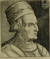 An illustration from Ritratti et elogij di capitani illustri : che ne' secoli moderni hanno gloriosamente guerreggiato (1647)