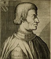 An illustration from Ritratti et elogij di capitani illustri : che ne' secoli moderni hanno gloriosamente guerreggiato (1647)