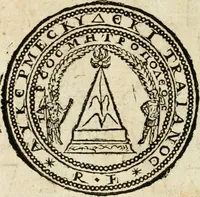 An illustration from Ritratto di Roma antica : nel qvale sono figvrati i principali tempij, theatri, anfiteatri, cerchi, naumachie, archi trionfali, curie, basiliche, colonne, ordine del trionfo, dignita militari, e ciuili, riti cerimonie, & altre cose notabili : aggiuntoui di nuouo le vite, & effigie de' primi rè di essa, e le grandezze dell'Imperio Romano, con l'esplicationi istoriche de' piu celebri antiquarij (1654)