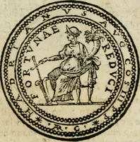 Picture 239 of 250 from Ritratto di Roma antica : nel qvale sono figvrati i principali tempij, theatri, anfiteatri, cerchi, naumachie, archi trionfali, curie, basiliche, colonne, ordine del trionfo, dignita militari, e ciuili, riti cerimonie, & altre cose notabili : aggiuntoui di nuouo le vite, & effigie de' primi rè di essa, e le grandezze dell'Imperio Romano, con l'esplicationi istoriche de' piu celebri antiquarij (1654), leaf 352
