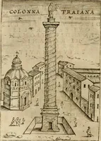 Picture 244 of 250 from Ritratto di Roma antica : nel qvale sono figvrati i principali tempij, theatri, anfiteatri, cerchi, naumachie, archi trionfali, curie, basiliche, colonne, ordine del trionfo, dignita militari, e ciuili, riti cerimonie, & altre cose notabili : aggiuntoui di nuouo le vite, & effigie de' primi rè di essa, e le grandezze dell'Imperio Romano, con l'esplicationi istoriche de' piu celebri antiquarij (1654), leaf 359