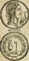 Picture 38 of 250 from Ritratto di Roma antica : nel qvale sono figvrati i principali tempij, theatri, anfiteatri, cerchi, naumachie, archi trionfali, curie, basiliche, colonne, ordine del trionfo, dignita militari, e ciuili, riti cerimonie, & altre cose notabili : aggiuntoui di nuouo le vite, & effigie de' primi rè di essa, e le grandezze dell'Imperio Romano, con l'esplicationi istoriche de' piu celebri antiquarij (1654), leaf 78