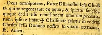 Picture 5 of 11 from Ritual para administrar los sanctos sacramentos sacado casi todo del Ritual romano, i lo de mas del Ritual indico. : Con algunas advertencias necessarias para la administracion de los santos sacramentos. Con una declaracion sumaria de lo que las religiones mendicantes pueden en las Indias por privilegios apostolicos, los quales se train a la letra. (1630), leaf 38
