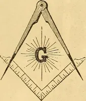 An illustration from Rituals of freemasonry: comprising the degrees of Entered apprentice, Fellow craft, and Master mason, in the lodge; (1870)