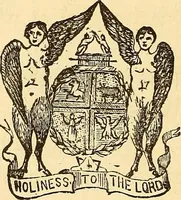 An illustration from Rituals of freemasonry: comprising the degrees of Entered apprentice, Fellow craft, and Master mason, in the lodge; (1870)