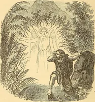 An illustration from Rituals of freemasonry: comprising the degrees of Entered apprentice, Fellow craft, and Master mason, in the lodge; (1870)